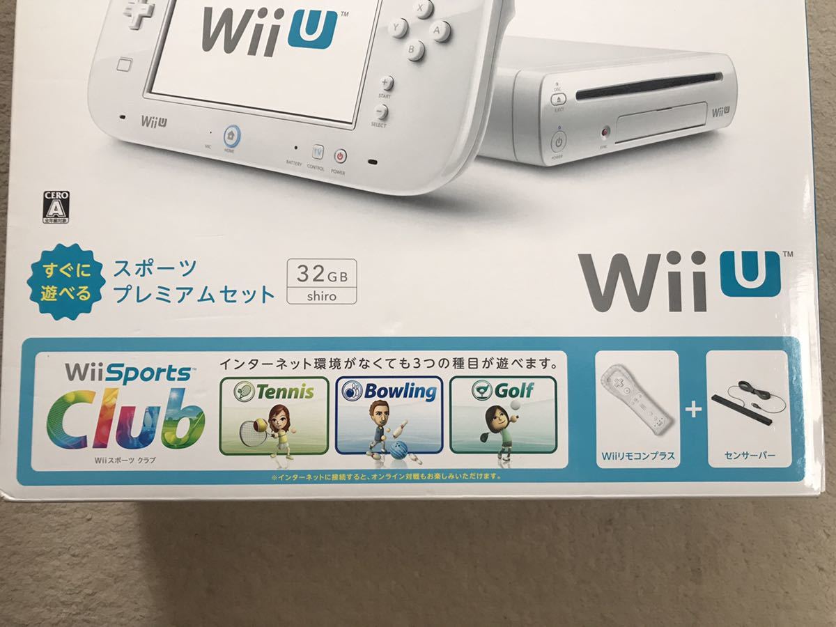 1円スタート Wiiu スポーツプレミアムセット 付属品完備 Wii U本体 売買されたオークション情報 Yahooの商品情報をアーカイブ公開 オークファン Aucfan Com