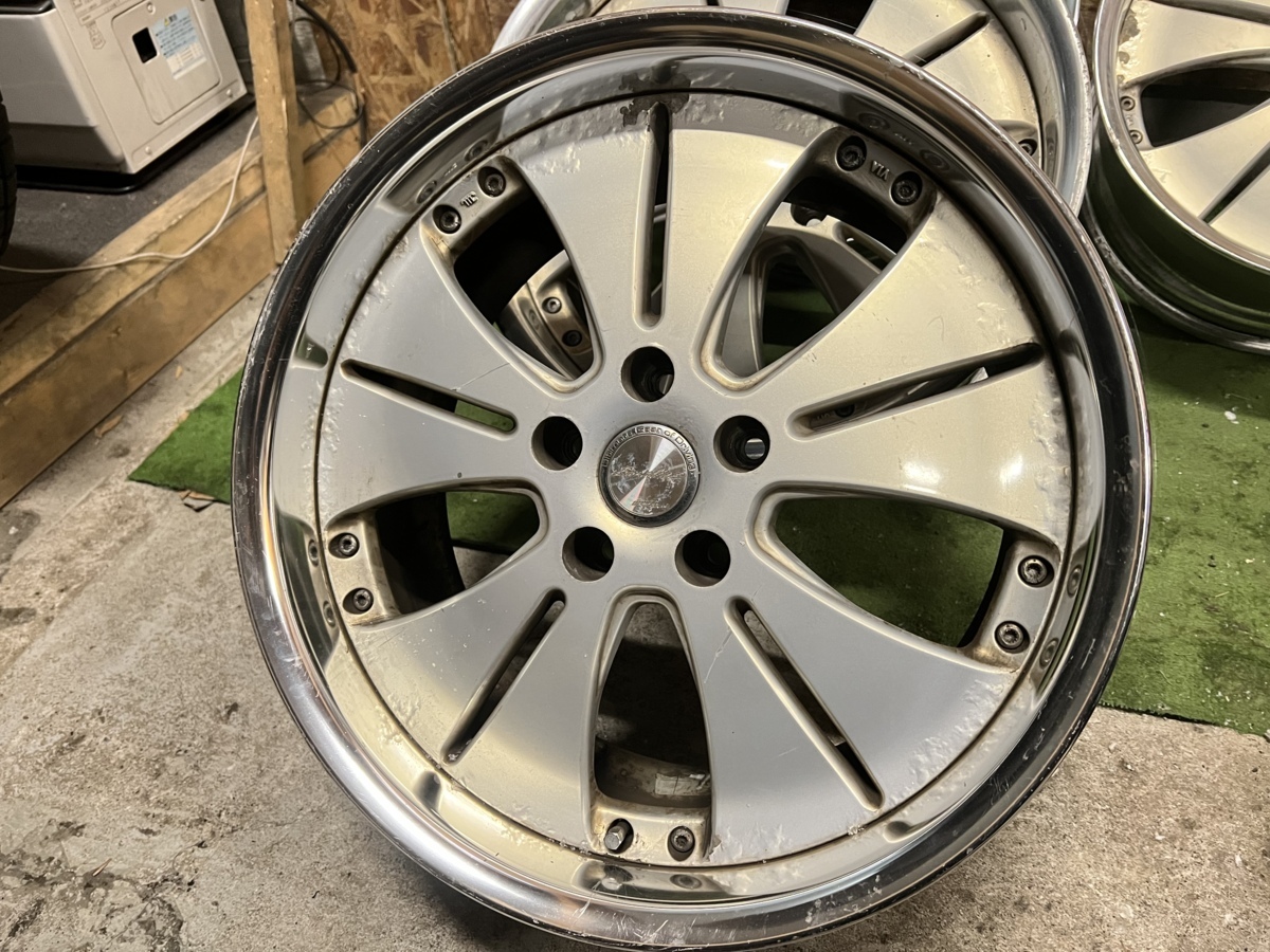 売り切り！WORK Euroline ユーロライン 18×8J+35 PCD 114.3 18インチ