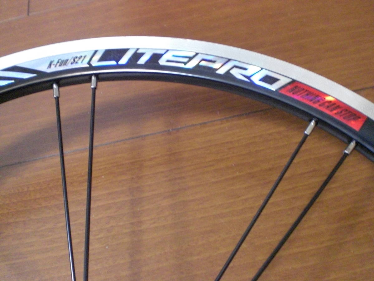 未使用《 Litepro 11速対応 軽量ホイールセット F74mm / R130mm 20 