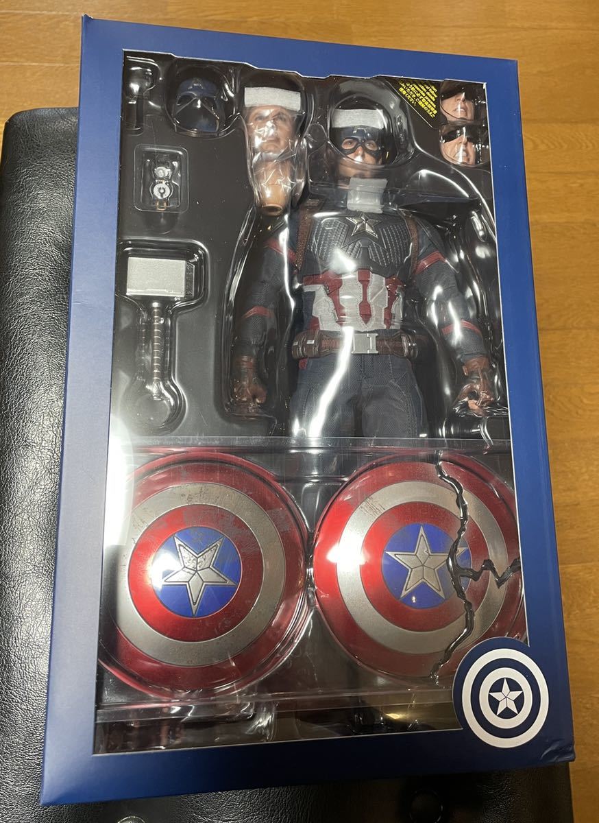 ホットトイズ hottoys キャプテン・アメリカ エンドゲーム 開封難あり 