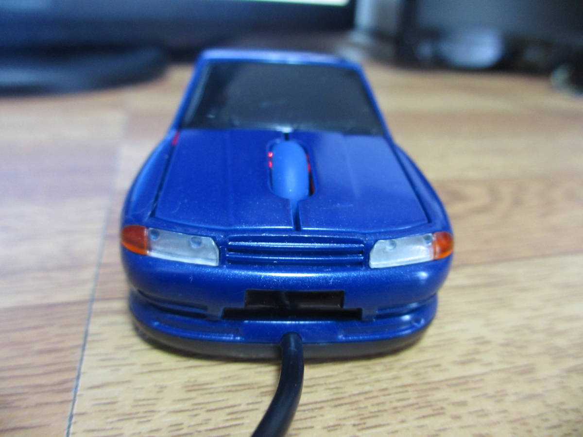 SUNTORY BOSS/スカイライン R32 GT-R/車のマウス/光学式/有線/中古 