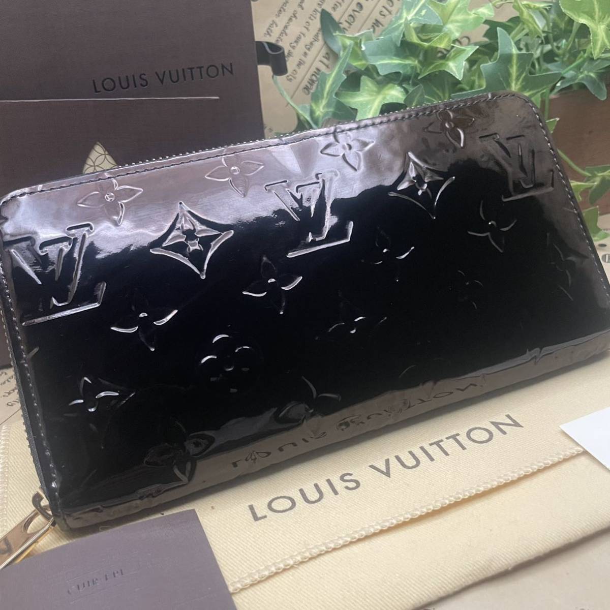 極美品 LOUIS VUITTON ルイヴィトン ジッピーウォレット 長財布 