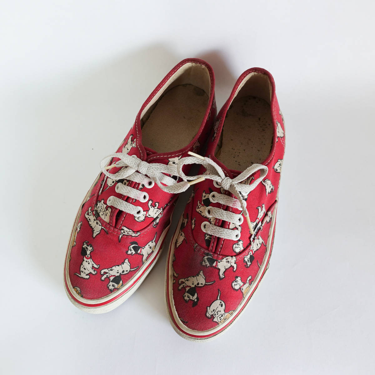 ジョニオ着同 ヴィンテージ VANS×ディズニー 101匹ワンちゃん 