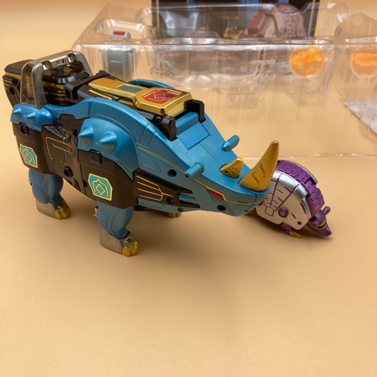 百獣戦隊ガオレンジャー ガオライノス ガオライノス＆ガオマジロ