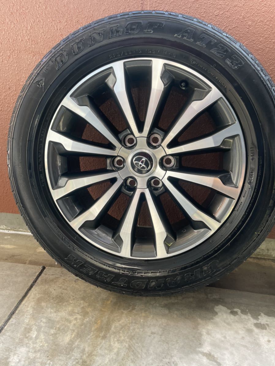 ランドクルーザープラド150後期　TZ-G純正19インチアルミホイール 公式通販】 ランドクルーザー プラド 150 純正ホイール 19インチ TZ-G