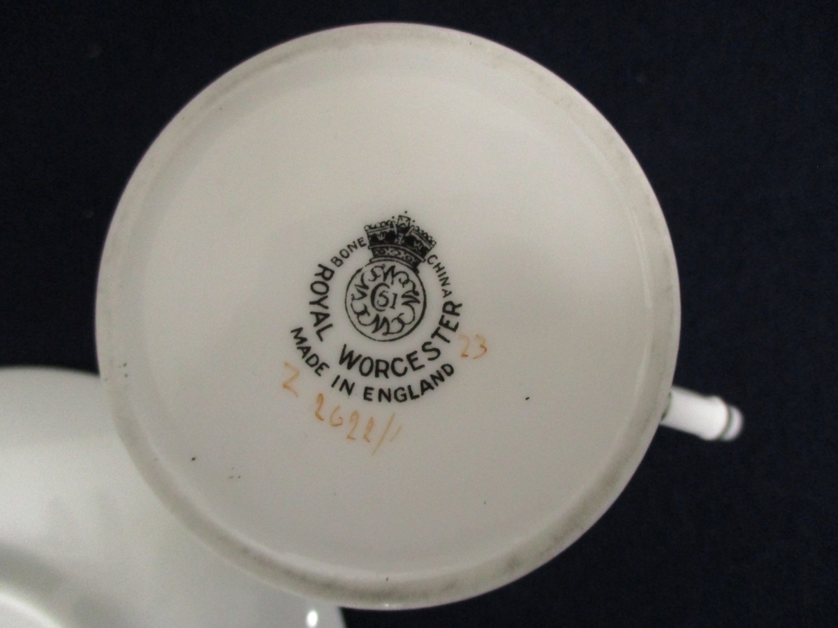 ROYAL WORCESTER ロイヤルウースター カップu0026ソーサー デミタス