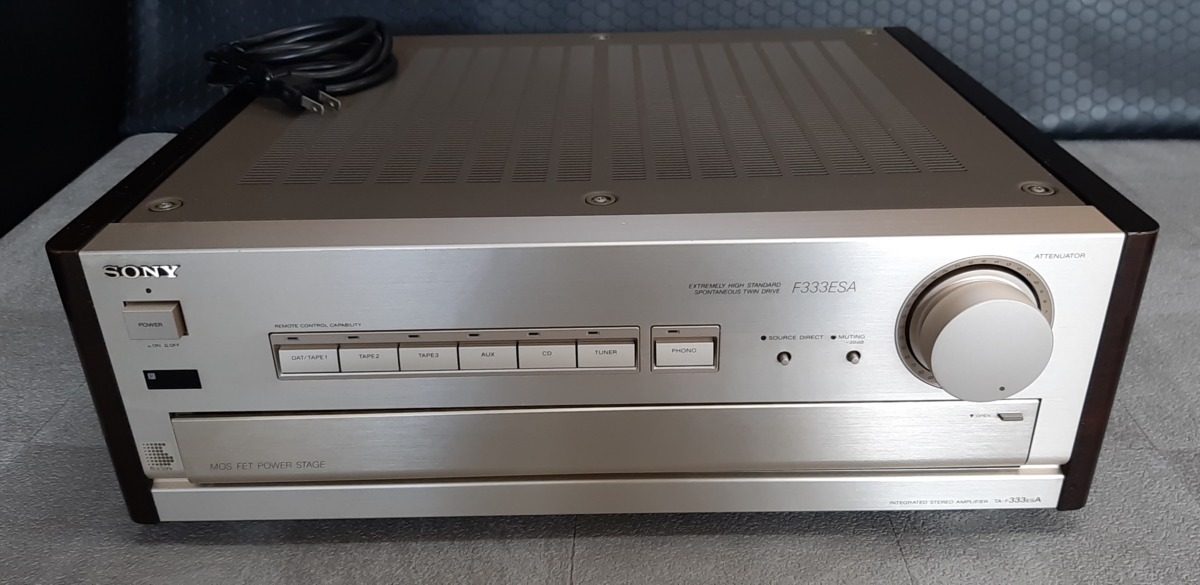 2026，低価 124S03 SONY プリメインアンプ TA-F333ESA(ソニー)｜売買されたオークション情報、yahooの商品情報をアーカイブ公開 - オークファン ソニー