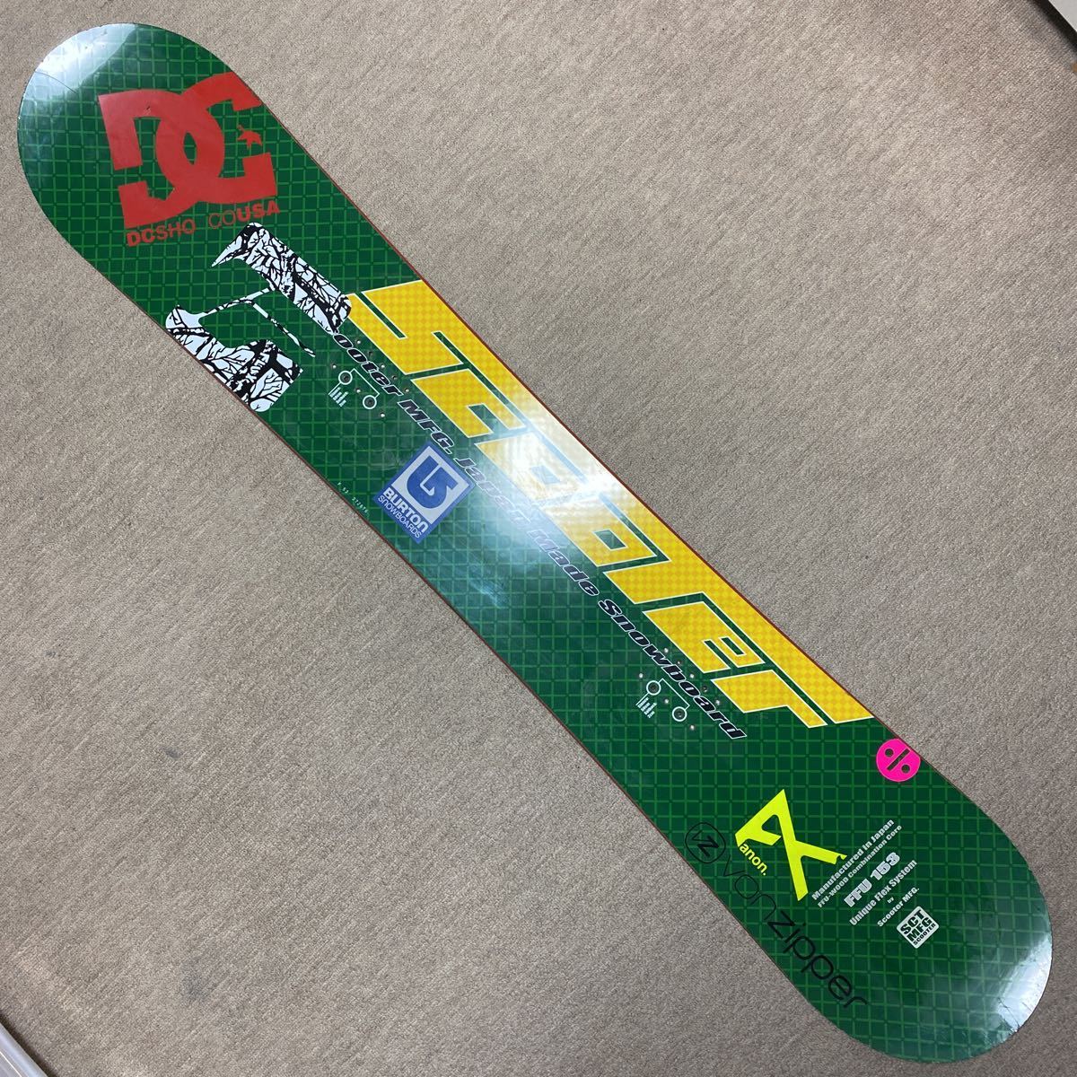 ☆Scooter スクータースノーボード☆FFU 153cm 日本製☆キャンバー