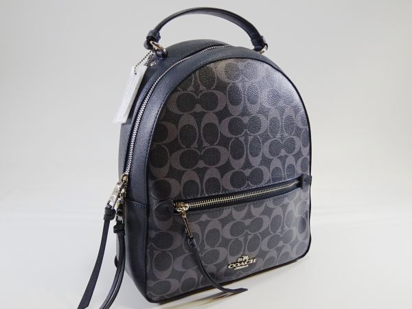 新品 未使用 84 w】 COACH リュックサック シグネチャー レザー 