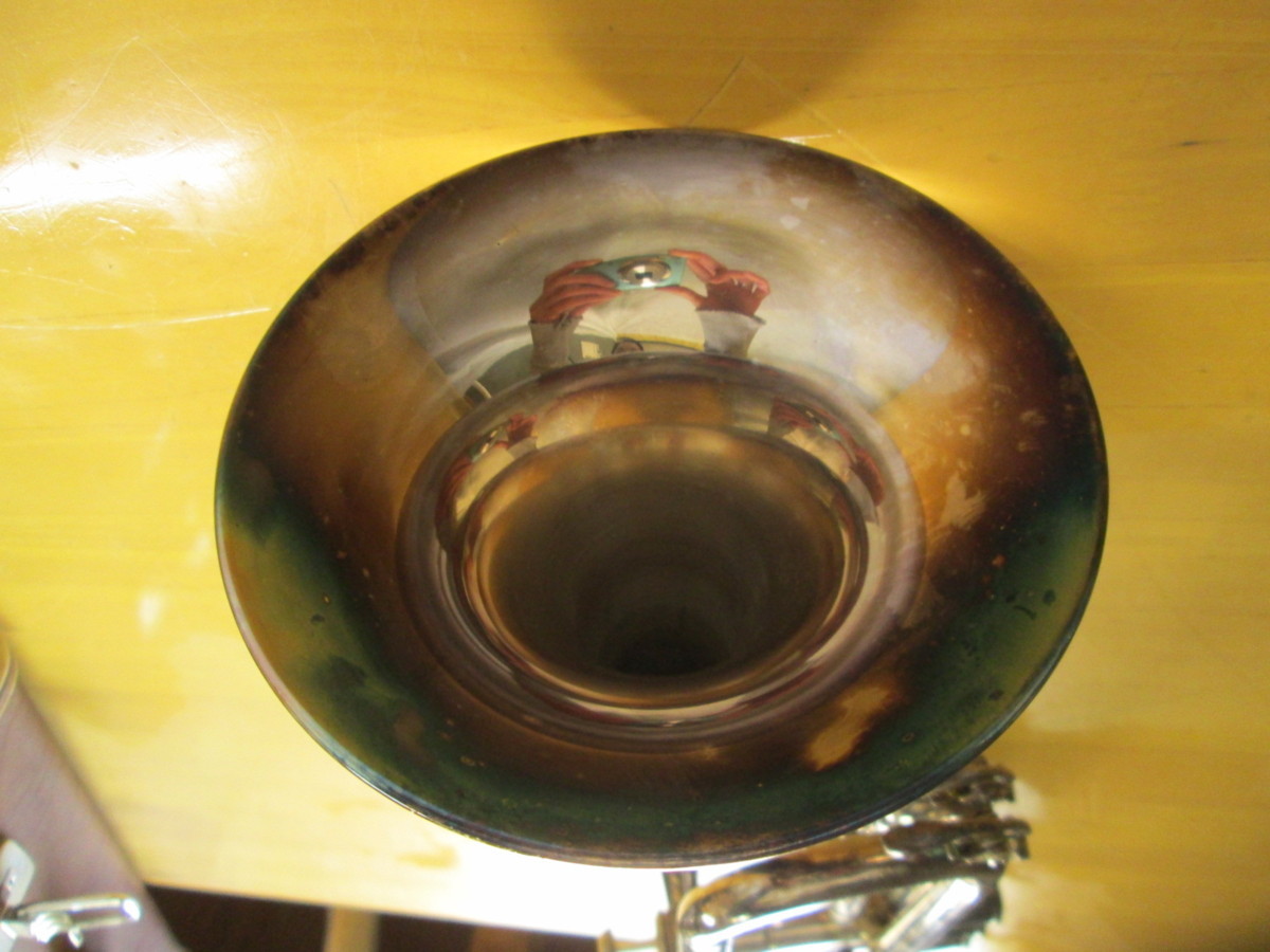 中古 現状品 傷汚れ有り】YAMAHA YTR-334S トランペット 動作未確認