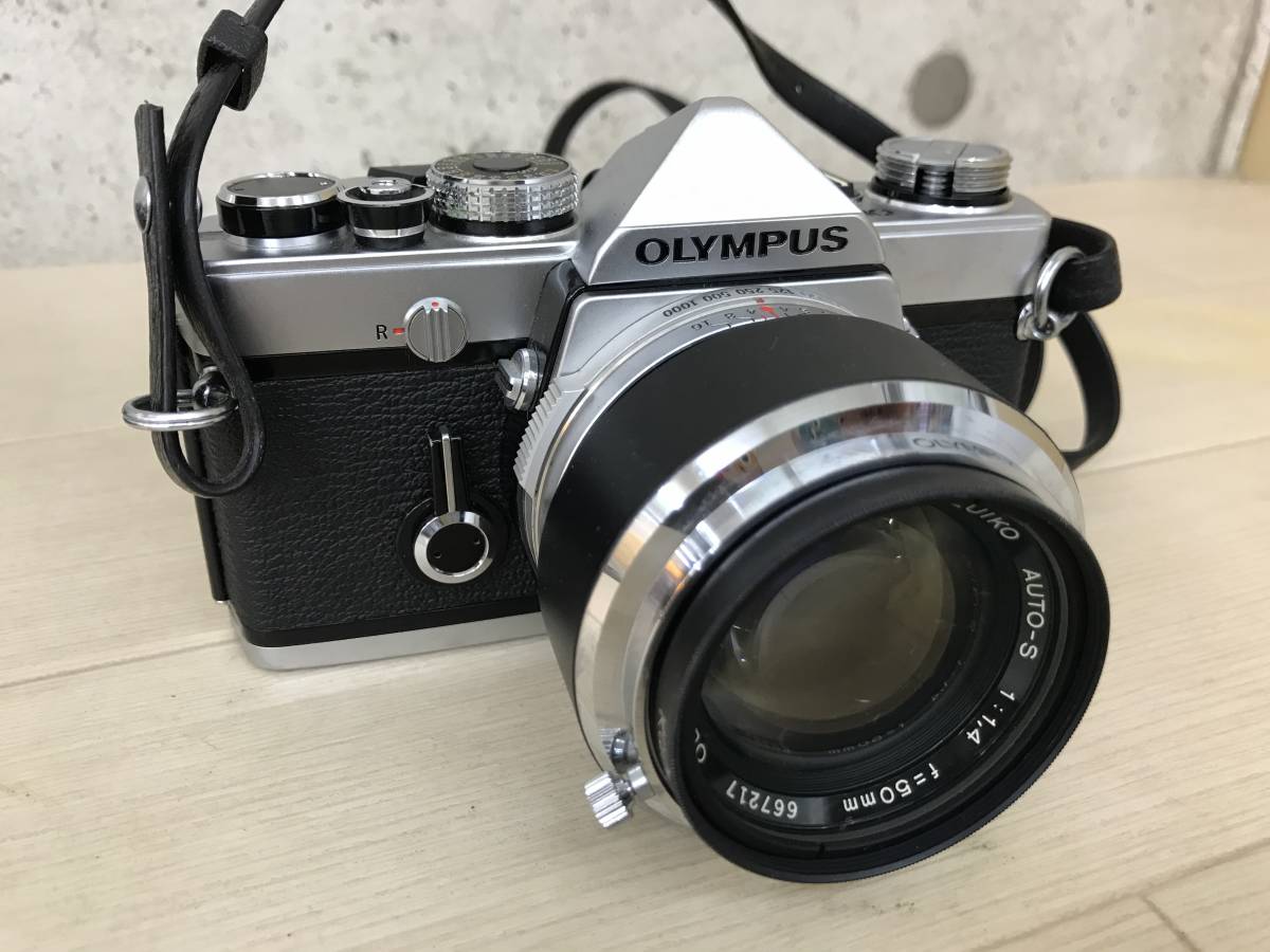 OLYMPUS オリンパス □ OM-1 □ OM-SYSTEM G.ZUIKO 1:1.4 f=50mm □ 1: