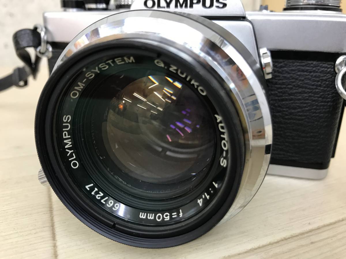 OLYMPUS オリンパス □ OM-1 □ OM-SYSTEM G.ZUIKO 1:1.4 f=50mm □ 1: