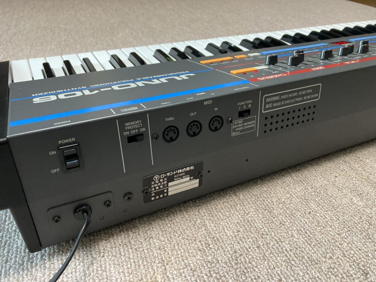 クローンチップ搭載】Roland juno106 現状渡し(ローランド)｜売買され 