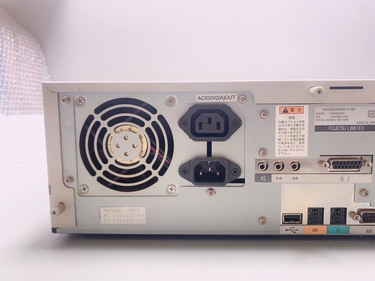 Yahoo!オークション - (E03)FUJITSU FMV DESKPOWER SV205 Windows 95