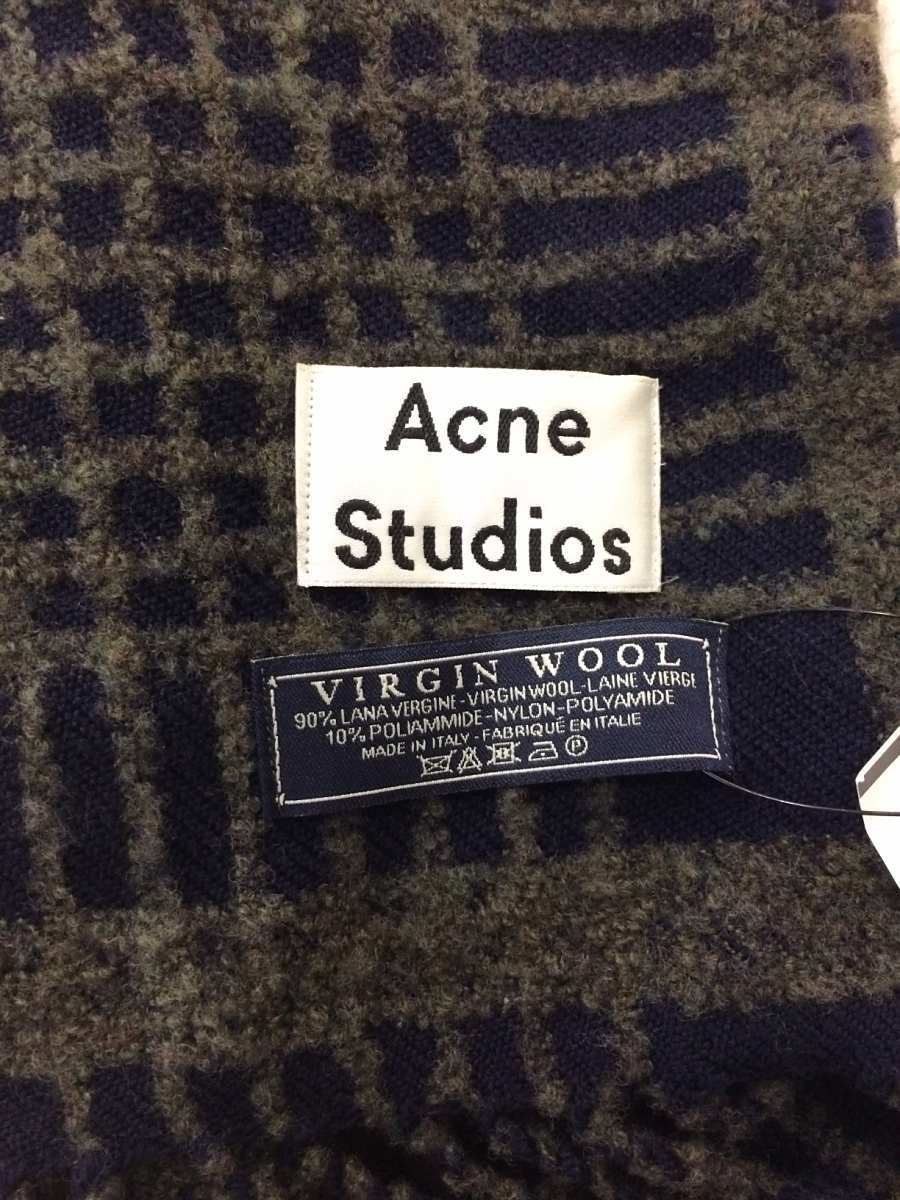 Acne Studios マフラー 公式通販 チェック柄マフラー (Acne - チェック