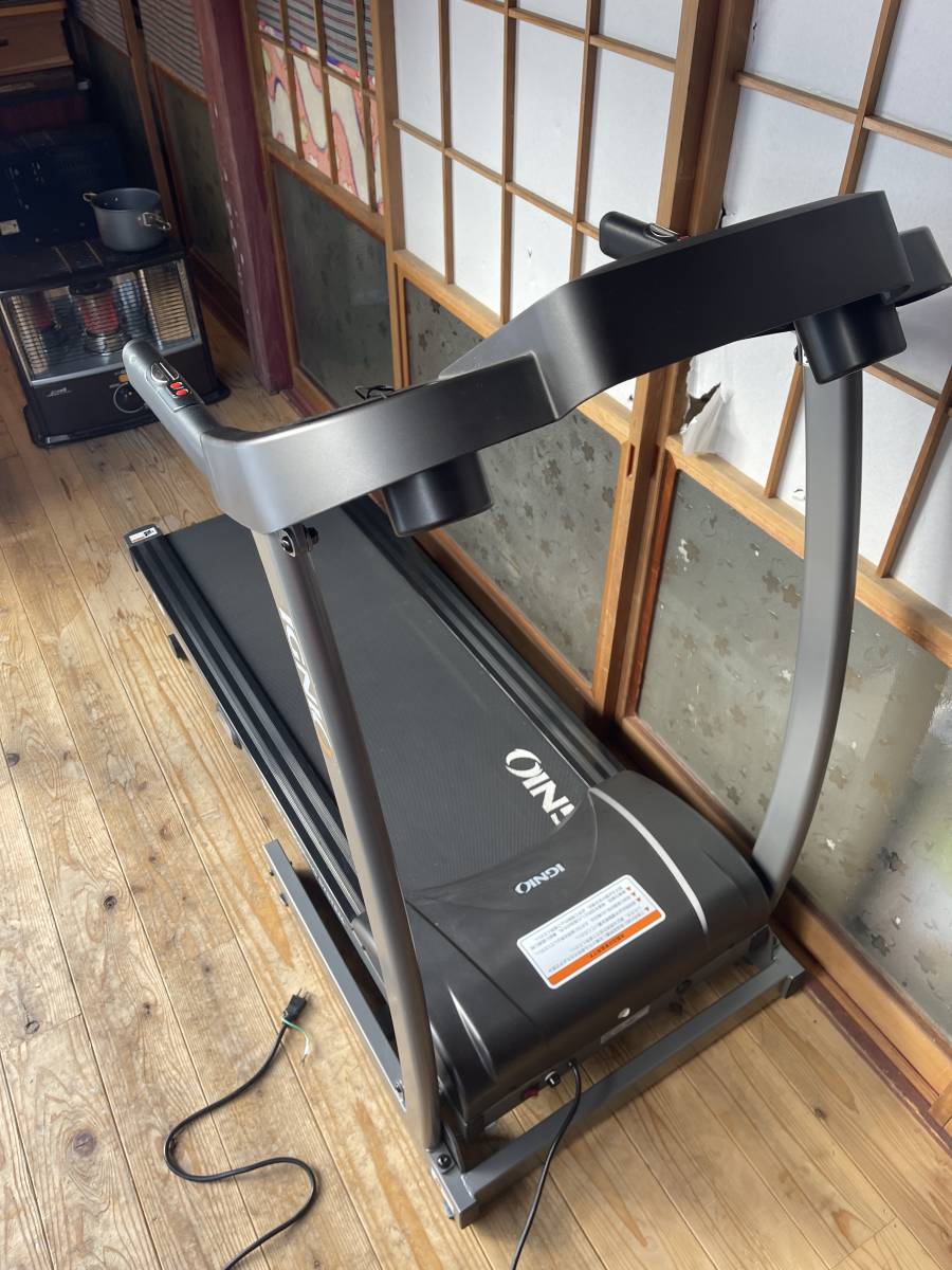 1000円スタート IGNIO/ イグニオ電動 ランニングマシーン 折りたたみ