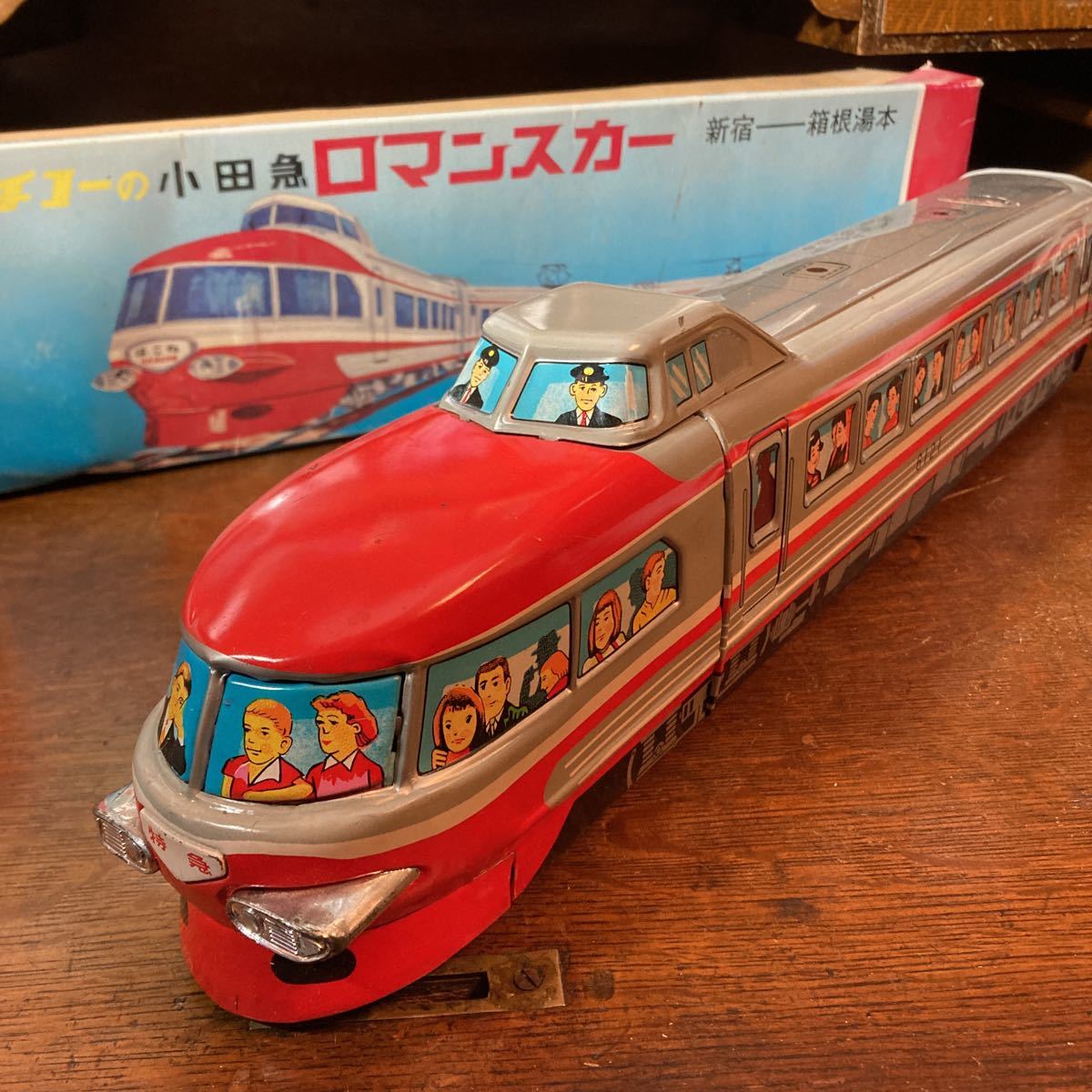ロマンスカー ブリキ 小田急ロマンスカー 小田急 イチコー : 希少イチコー ホビー デッドストック 小田急｜ロマンスカー あしのこ｜ブリキ 昭和レトロ｜イチコー あしのこ 132)ICHIKO ブリキ電車｜Yahoo!フリマ（旧PayPayフリマ） ブリキ(鉄道)の中古品