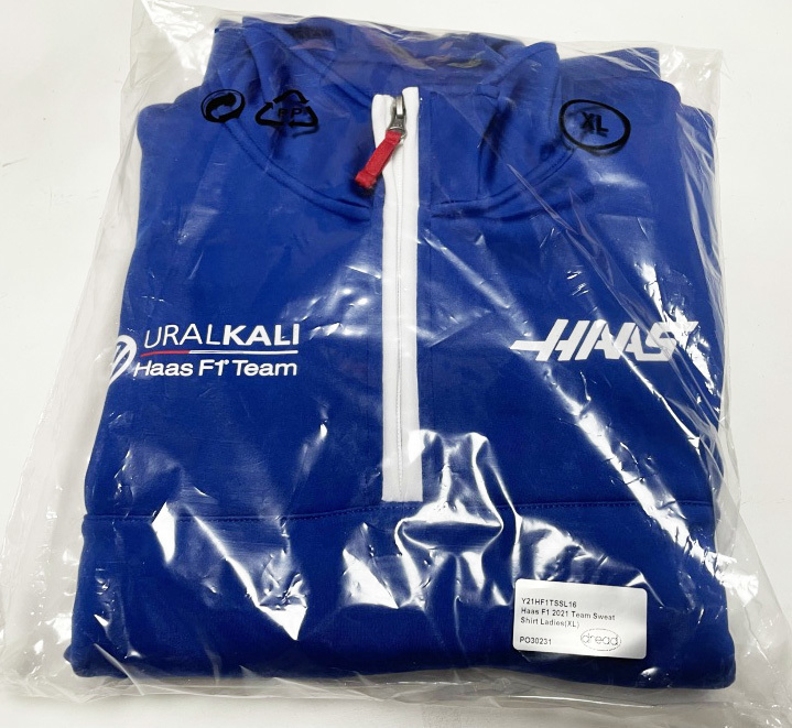 ウラルカリ・ハースF1チーム 2021 支給品 ハーフジップ 新品