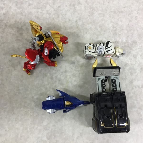 1円〜 ジャンク DX超合金 バンダイ 箱無 百獣戦隊ガオレンジャー 百獣