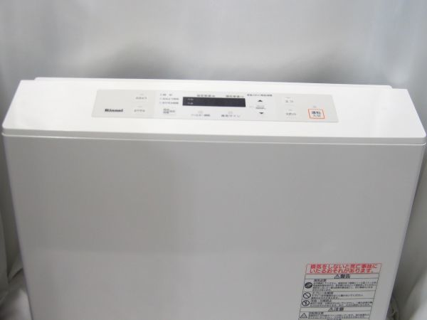 リンナイ ガスファンヒーター 0 極美品 都市ガス用 送料無料