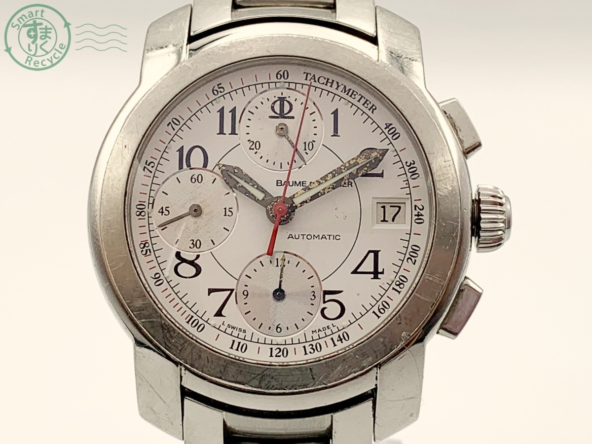 スイスジュネーブクロス 0151228 1円スタート☆ BAUME ＆ MERCIER ボーム&メルシェ ジュネーブ