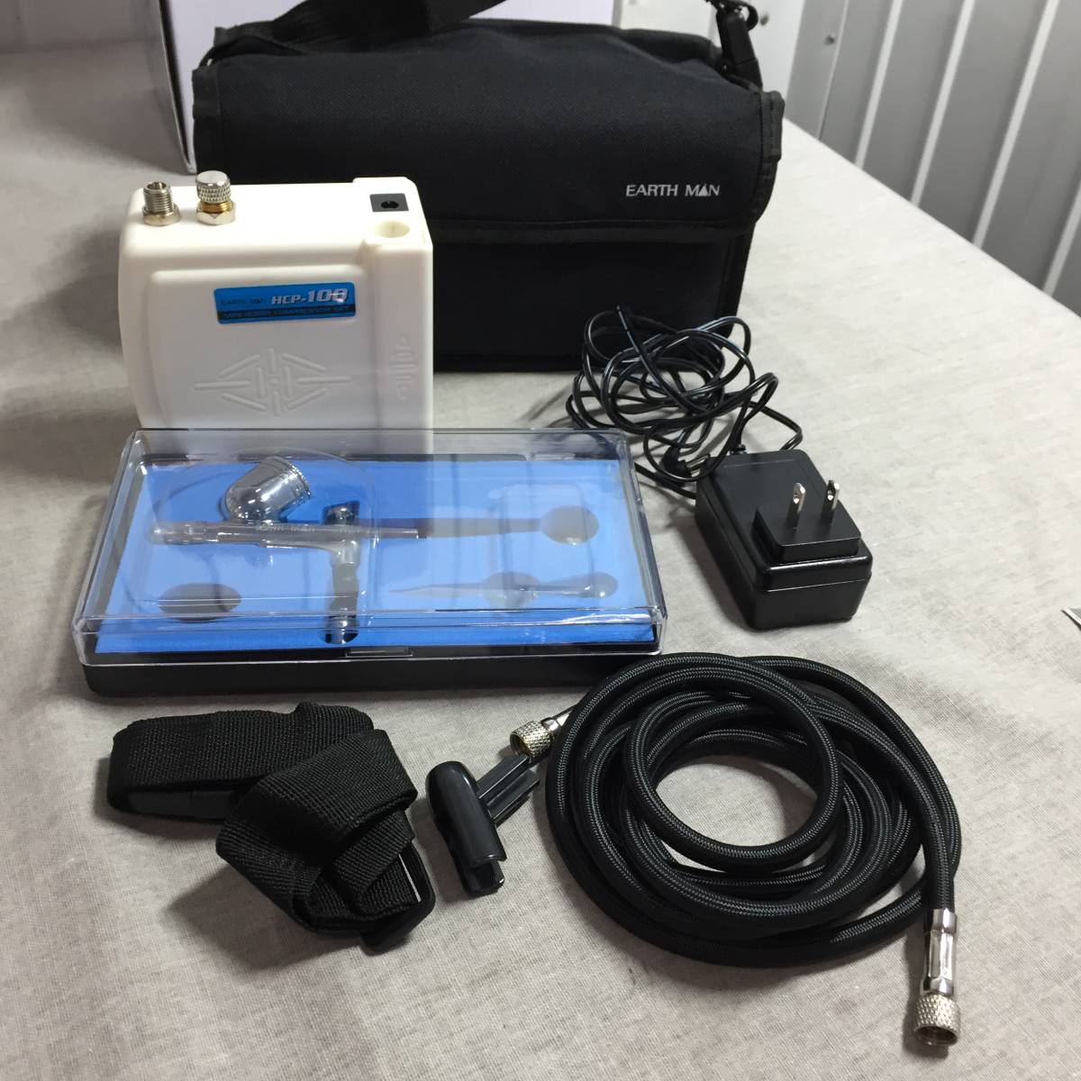 EARTH MAN ミニホビーコンプレッサーセット 高儀 Takagi HCP-100 高儀 