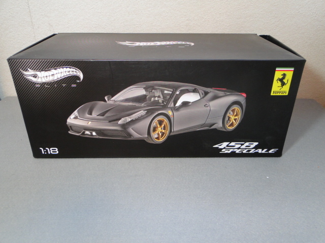 ホットウィール（マテル）エリート1/18 フェラーリ458スペチアーレ