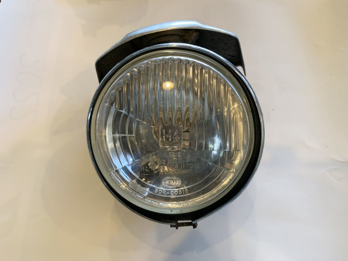 0369)ハーレースポーツスター用 純正 ヘッドライト 中古 ハーレー