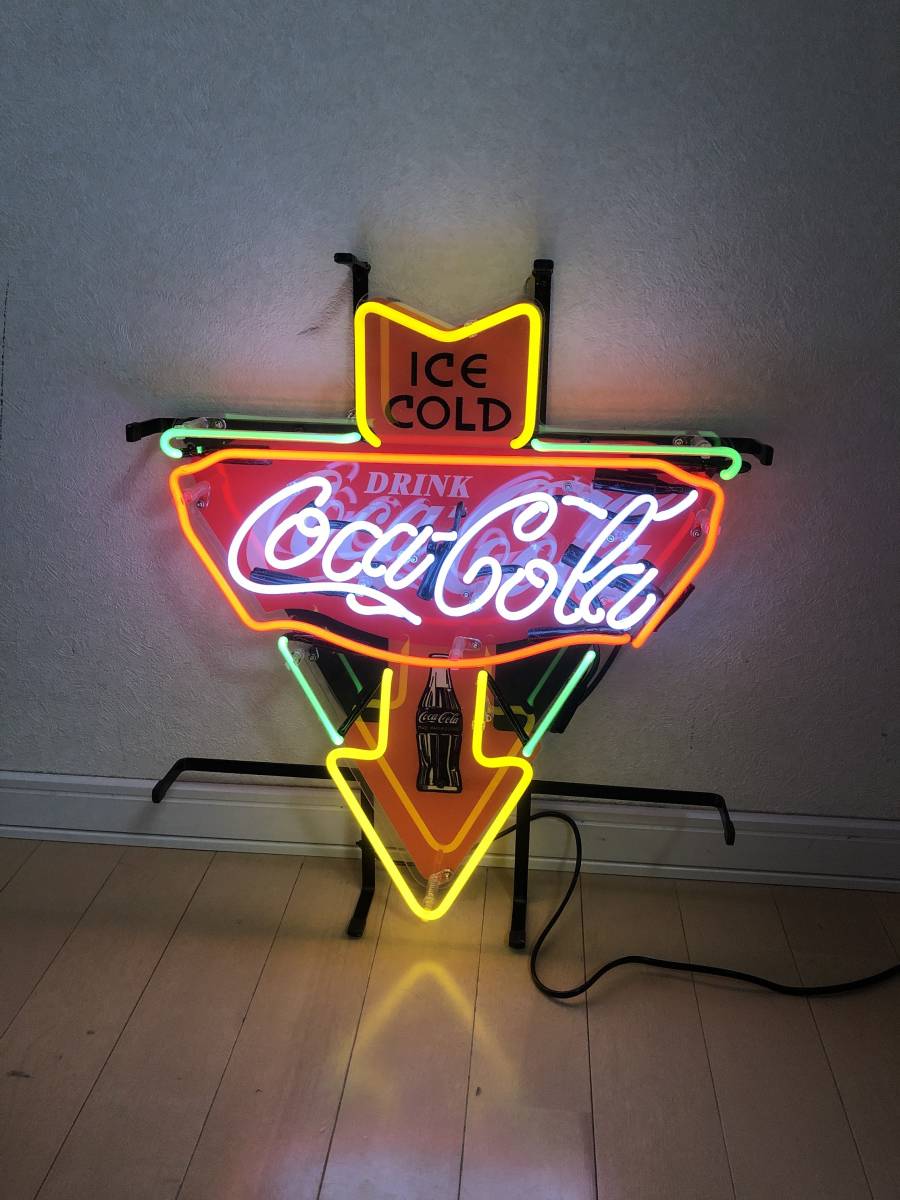 コカコーラ ネオンサイン アロー インテリア ダイナー ガレージ