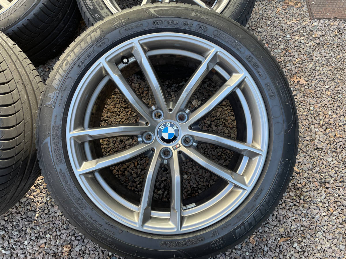 BMW G30 5シリーズ純正18インチ ダブルスポーク スタイリング662M 中古 