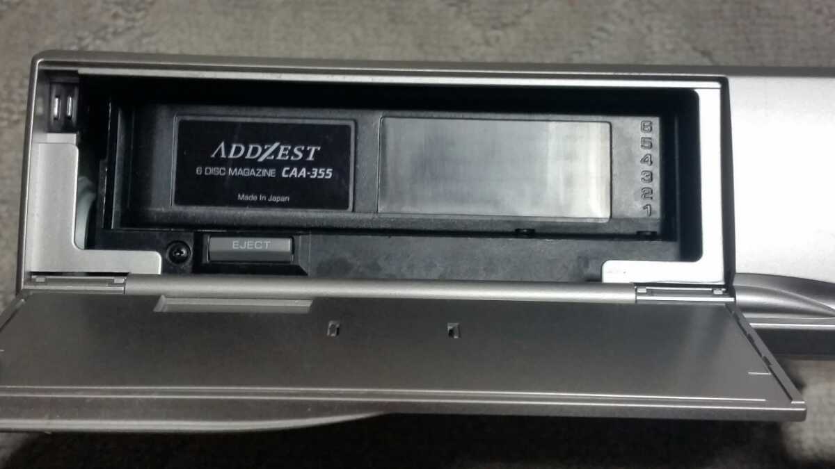 ADDZEST アゼスト 6枚 マガジン 6連奏 CD チェンジャー リモコン