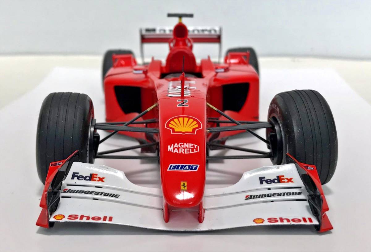 タミヤ 1/20 フェラーリF2001 の塗装済み完成品(フォーミュラ)｜売買