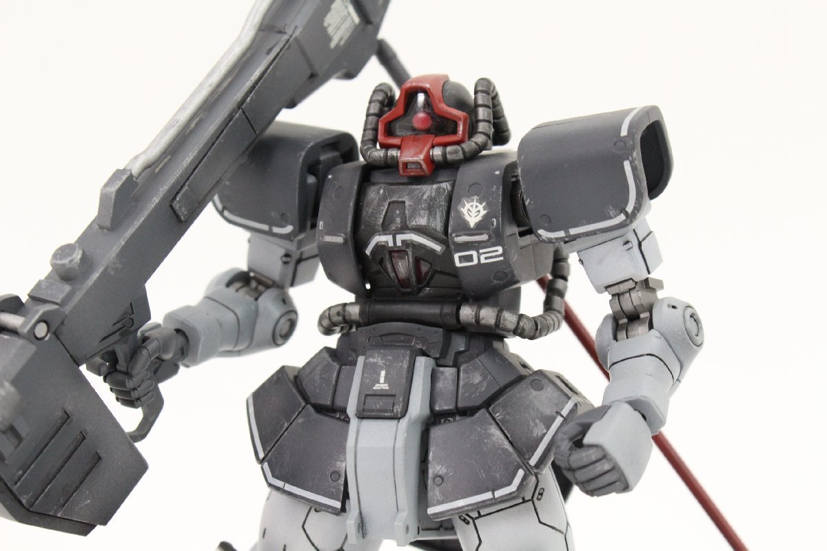 BANDAI ◇ 塗装済完成品 HG 1/144 YMS-08B ドム試作実験機 THE ORIGIN