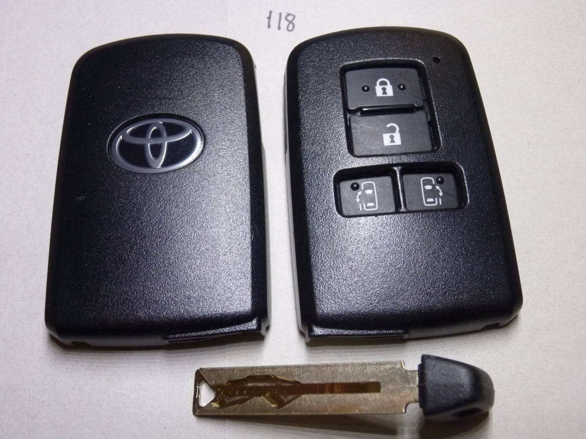  118. 初期化済 未登録 トヨタ純正スマートキー ノア ヴォクシー エスクァイア 281451-2150(トヨタ用)｜売買されたオークション情報、yahooの商品情報をアーカイブ公開 - オークファン トヨタ用