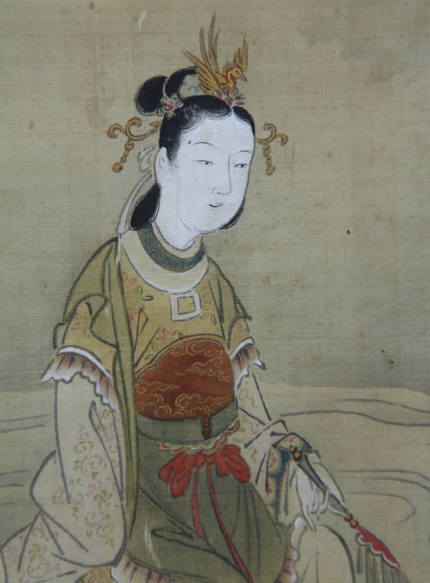 慶應◇江戸時代 狩野派絵師肉筆古画 紙本金地着色唐山水 | 画人たちの1