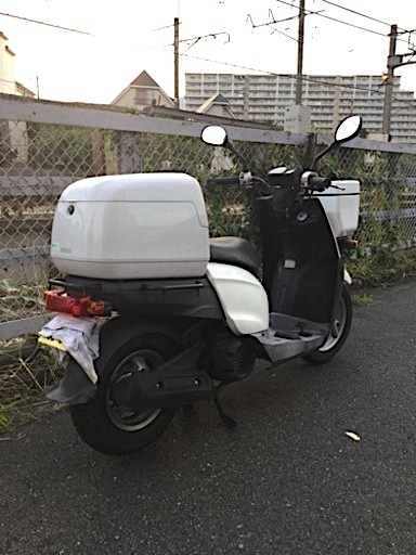 純正+カスタム】YAMAHA GEAR ヤマハ ギア 純正リアボックス(トップ
