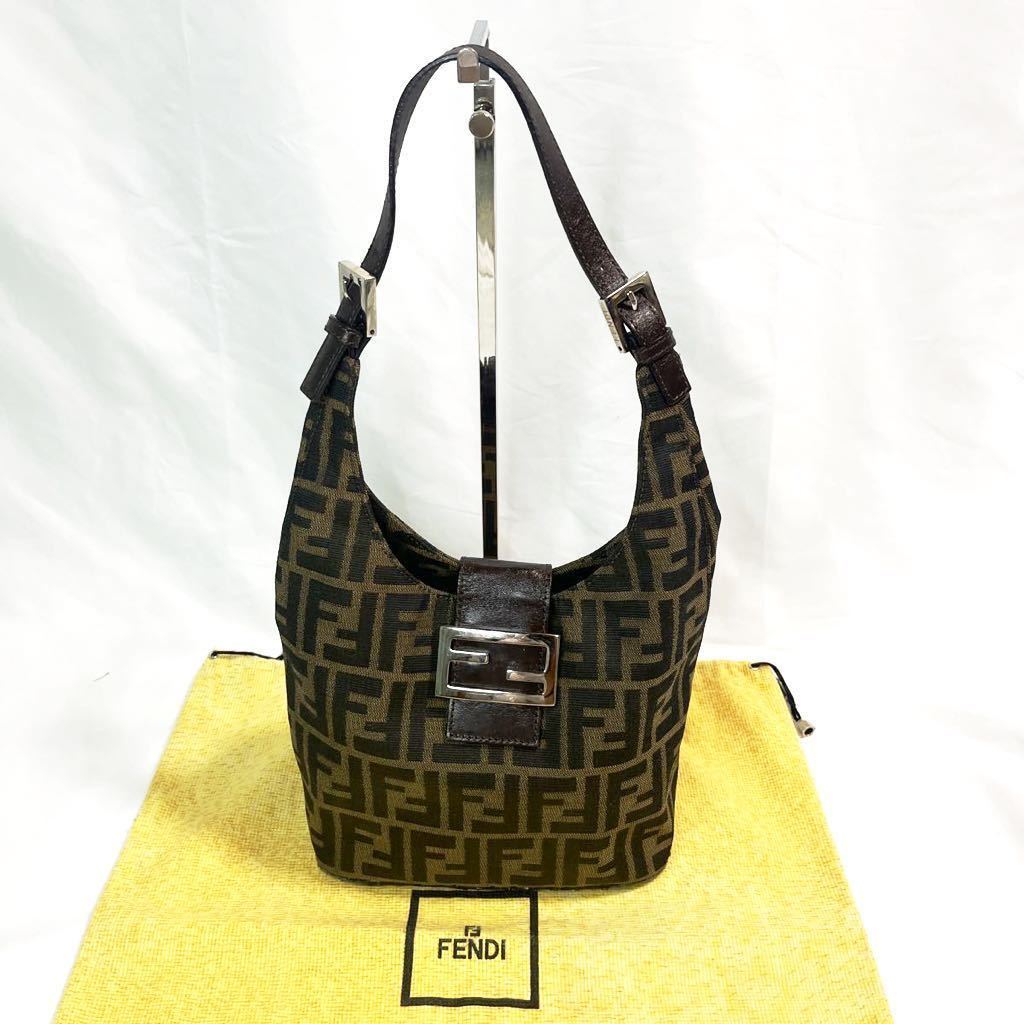 □ 1円 □ 美品 FENDI フェンディ マンマバケット ズッカ 柄 FF □ 1円 □ 美品 FENDI フェンディ マンマバケット ズッカ 柄 FF
