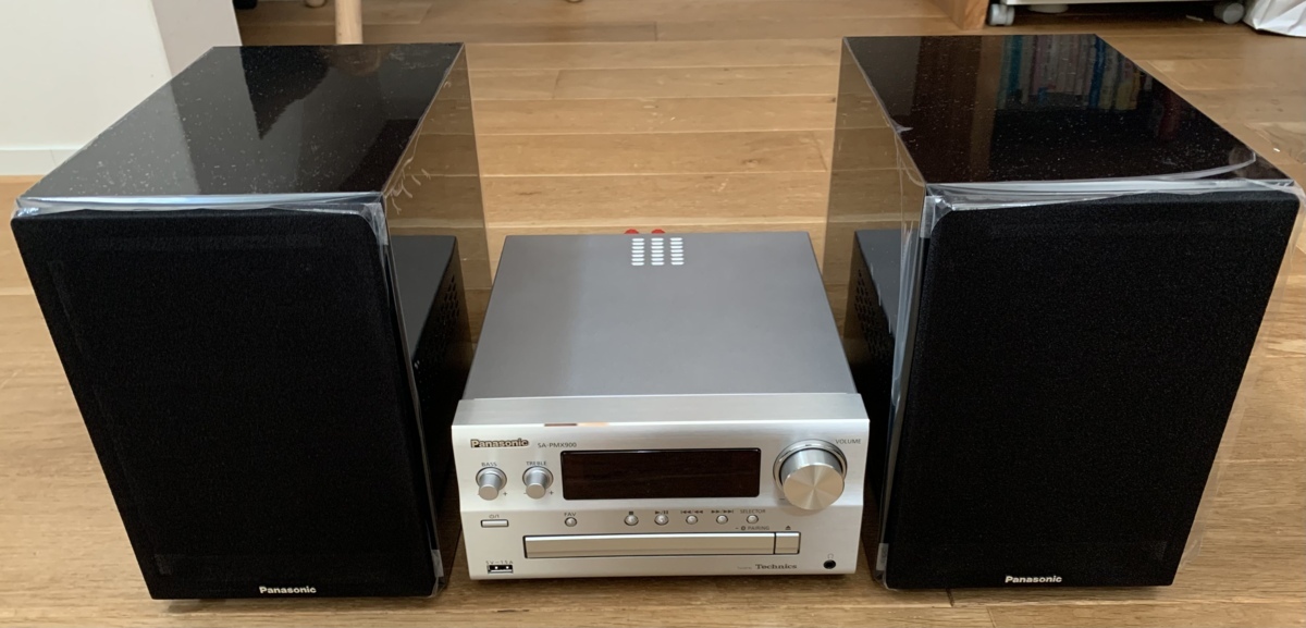 Panasonic (パナソニック) CDステレオシステム SC-PMX900-S