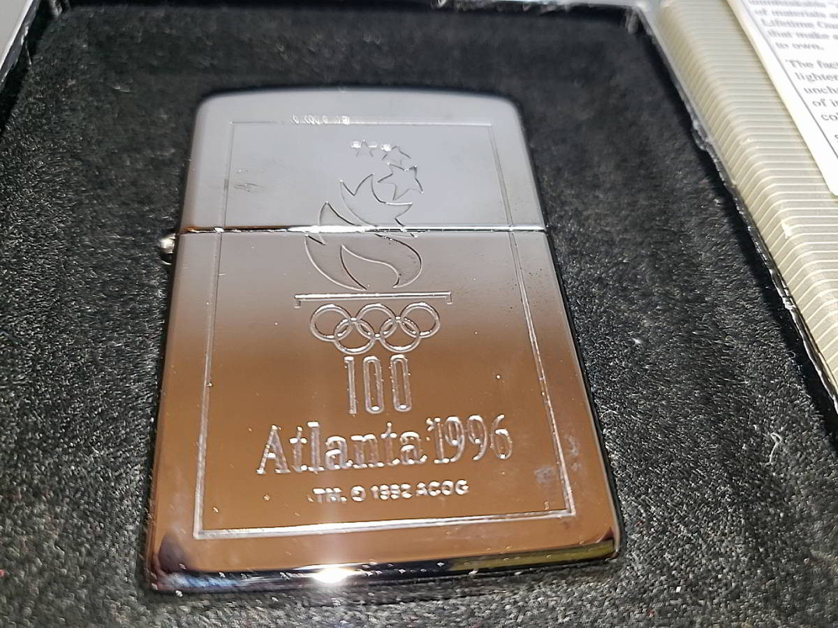 zippo アトランタ 1996 オリンピック シルバープレート 1995年製