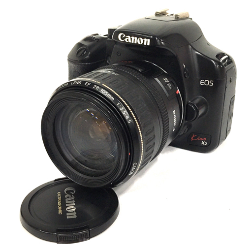 CANON キヤノン EF 28-105mm F3.5-4.5 Ⅱ 型 USM 1円 CANON EOS Kiss X2 EF 28-105mm 1:3.5-4.5 デジタル一眼 カメラ