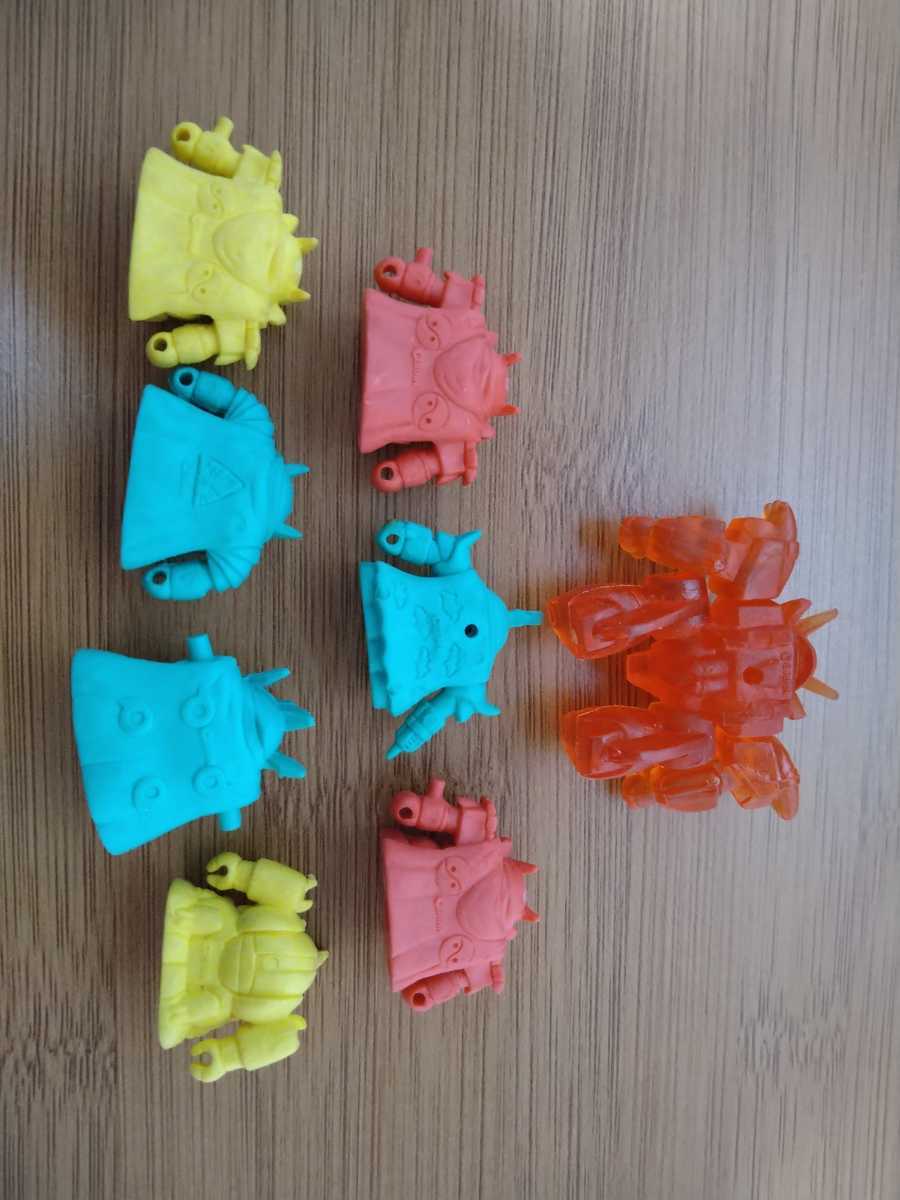 【ジャンク】魔神英雄伝ワタル　元祖SDガンダム　プラモデル　8体　まとめ ジャンク】魔神英雄伝ワタル元祖SDガンダムプラモデル8体まとめ