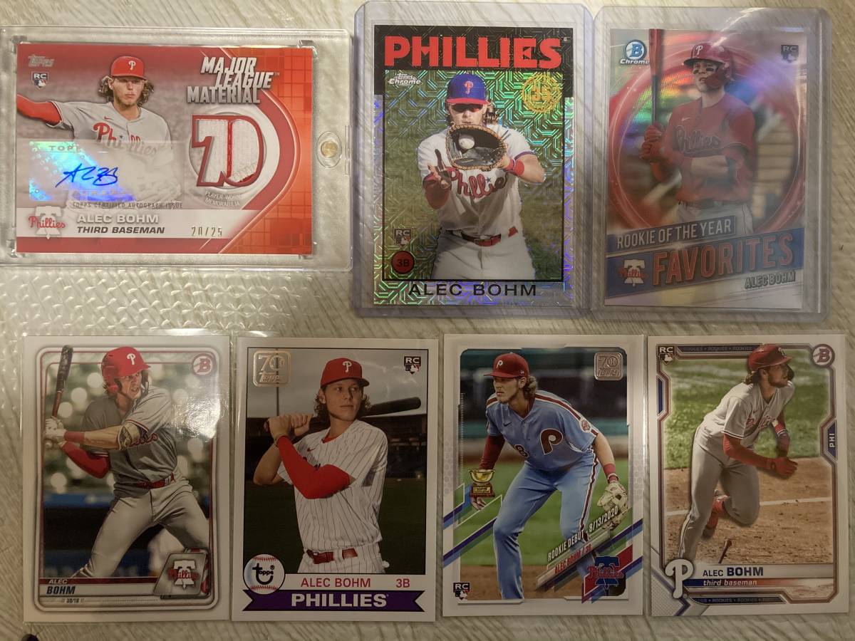 Alec Bohm Topps 0 RC | - eBay US250 UK Rookie online sale for #52 1