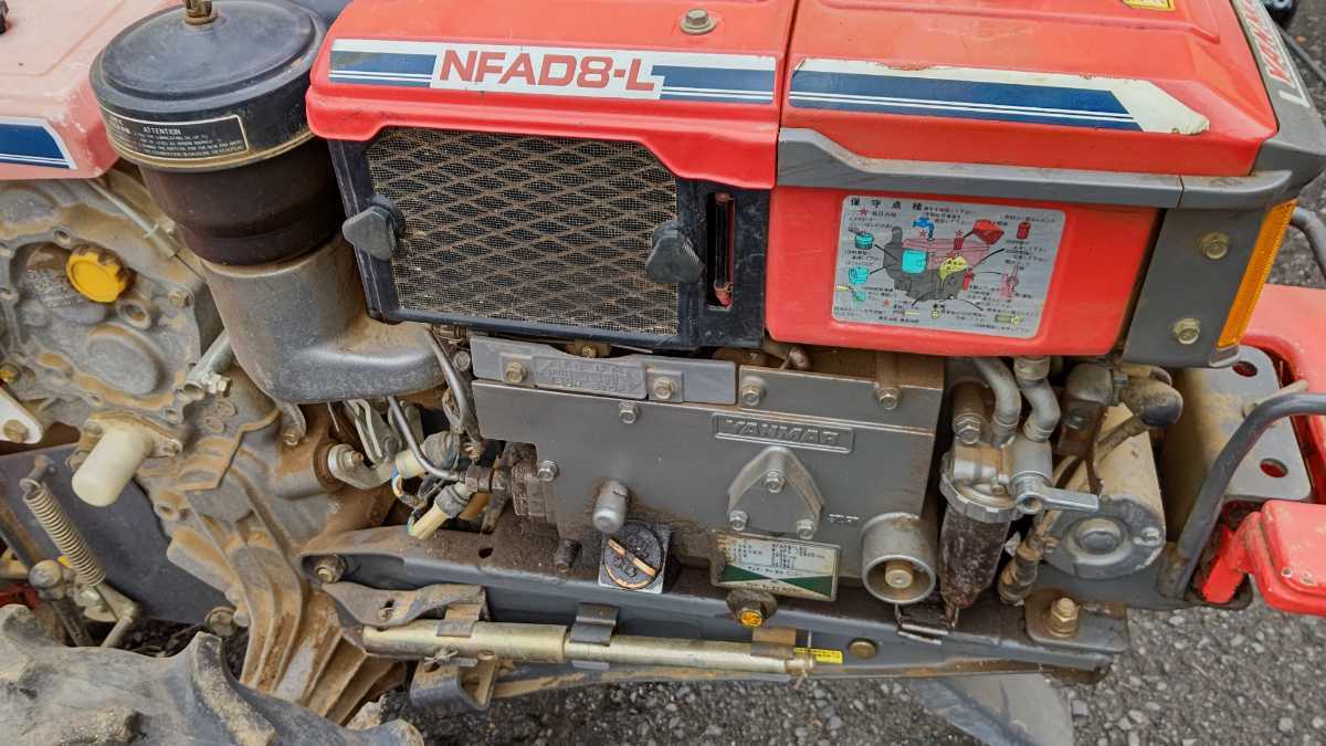 ヤンマー YANMAR 耕運機 YA80 セル付き ディーゼルエンジン 可動品 