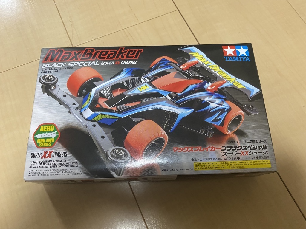 タミヤ製品□ミニ四駆□未組み立て□マックスブレイカー タミヤ製品□ミニ四駆□未組み立て□マックスブレイカー