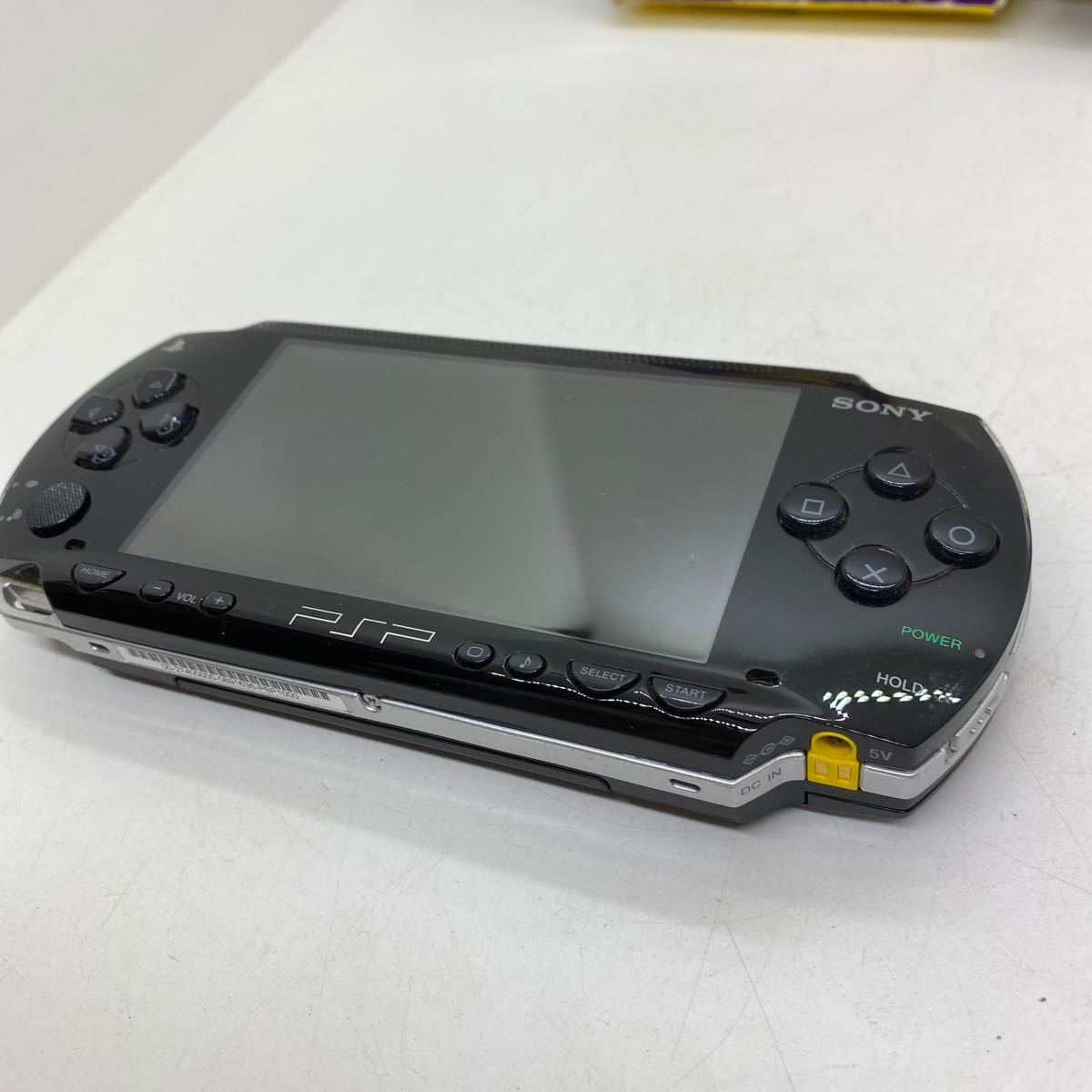 a*☆中古品 SONY PSP本体 PSP-1000 リモコン付きヘッドホン トークマン 