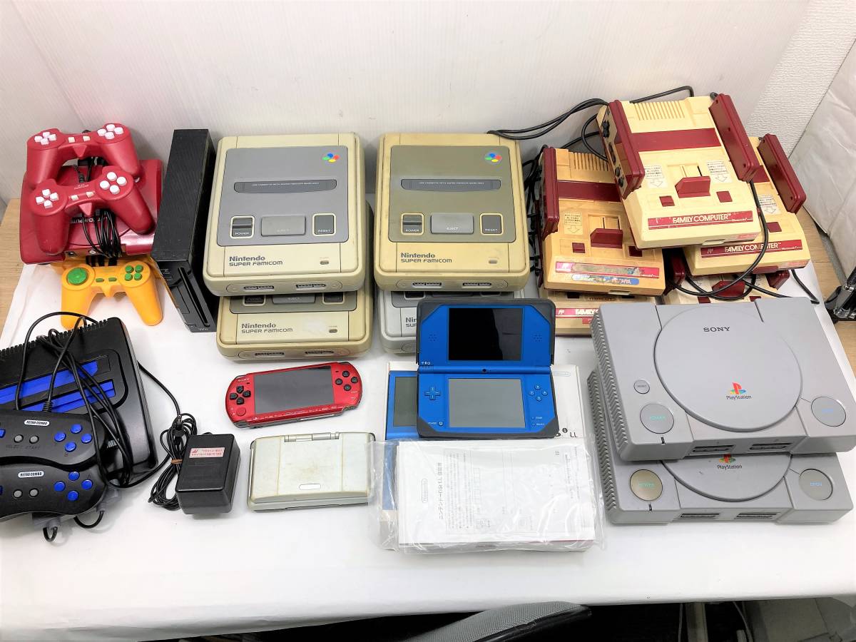 Nintendo ファミコン3台 スーパーファミコン7台 ディスクシステム1台
