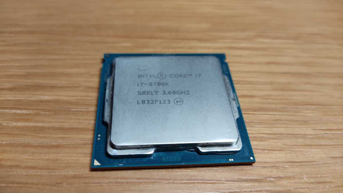 ジャンク】Corei7 9700K Core i7 CPU 【公式通販】