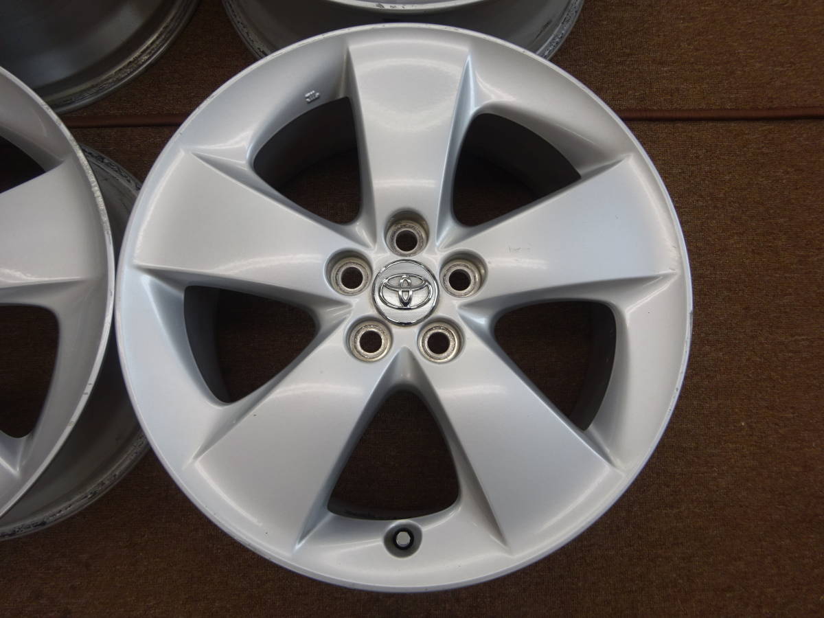 A-8 トヨタ 30 プリウス 純正 17×7J ET50 PCD100 5H 4本 人気商品