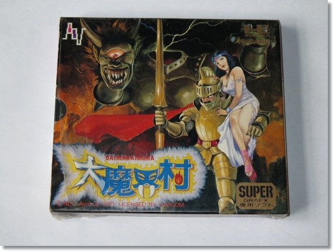◇PCエンジン【大魔界村】スーパーグラフィックス SUPER GRAFX 箱