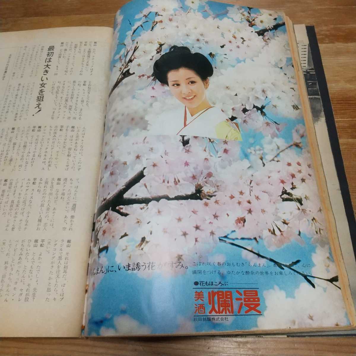 古い週刊誌 昭和レトロ 週刊ポスト 昭和48年 1973年 4 30 表紙 関根恵子 吉永小百合 富士真奈美 その他 売買されたオークション情報 Yahooの商品情報をアーカイブ公開 オークファン Aucfan Com